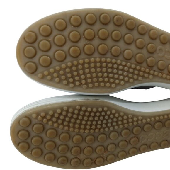 Ecco Soft 7 Zip Ankle Boots Booties Size 41 US 10-10.5 Gray Nubuck Comfort - Picture 10 of 13